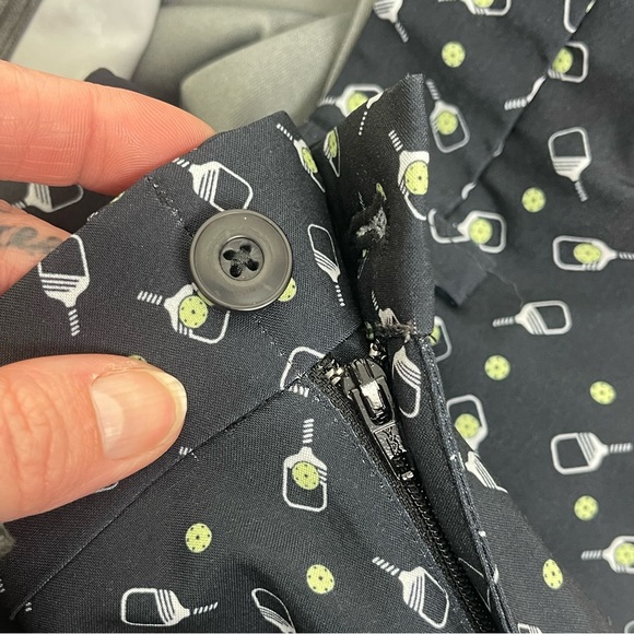 Roundtree & Yorke Performance Pickleball Print Shorts - Picture 3 of 5